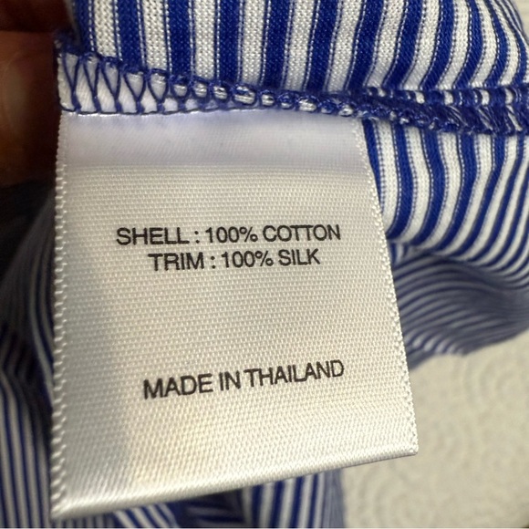 Classic Black and White Striped Men's T-Shirt - Picture 8 of 10